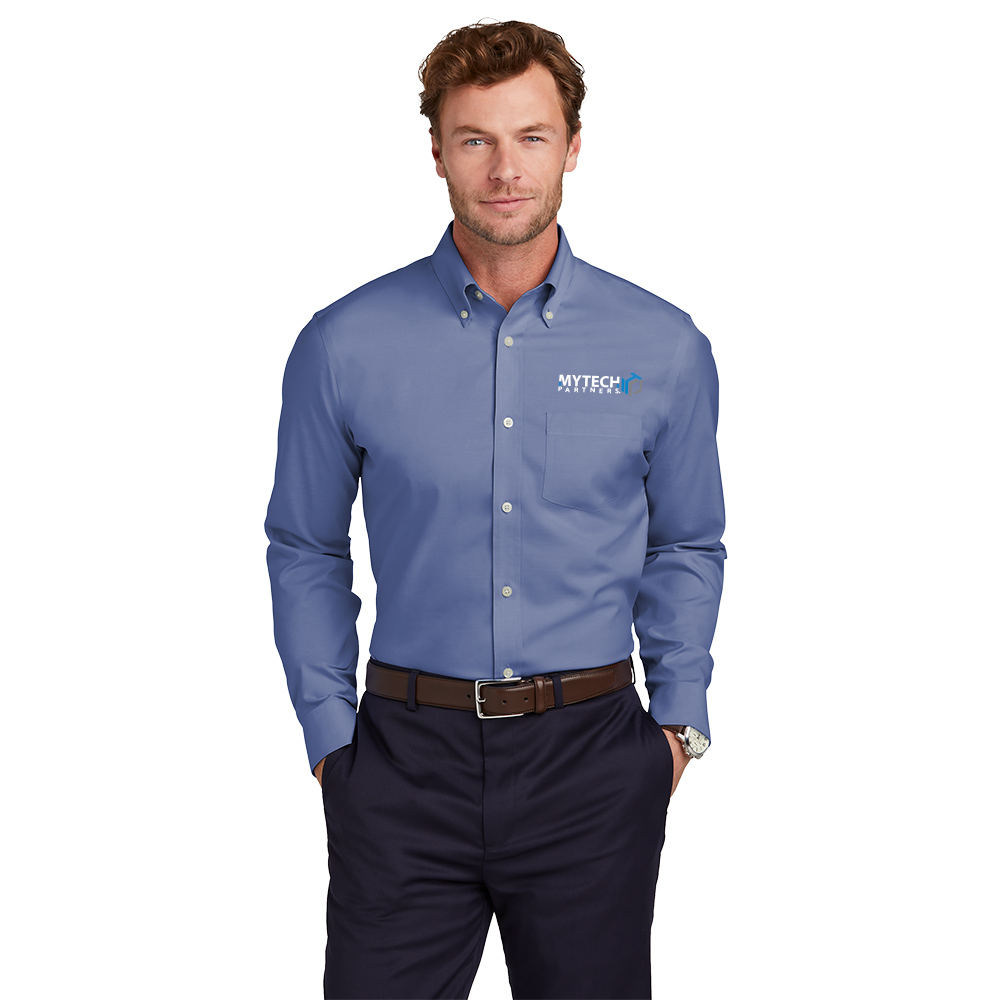 Brooks Brothers® Wrinkle-Free Stretch Pinpoint Shirt