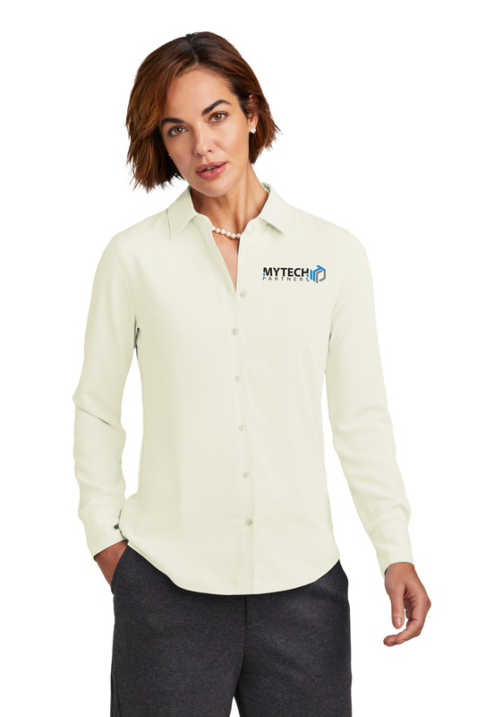 Brooks Brothers® Women’s Full-Button Satin Blouse