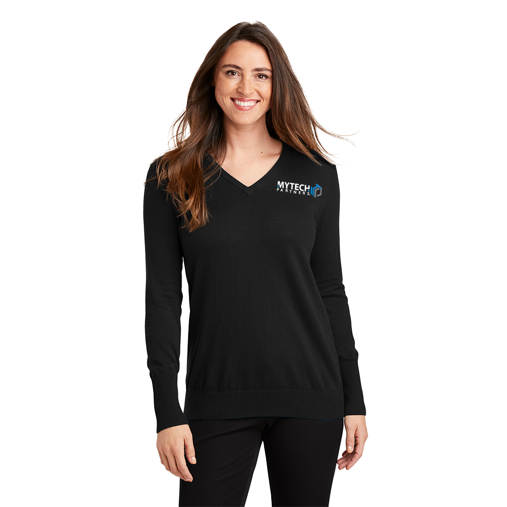 Port Authority Ladies V-Neck Sweater