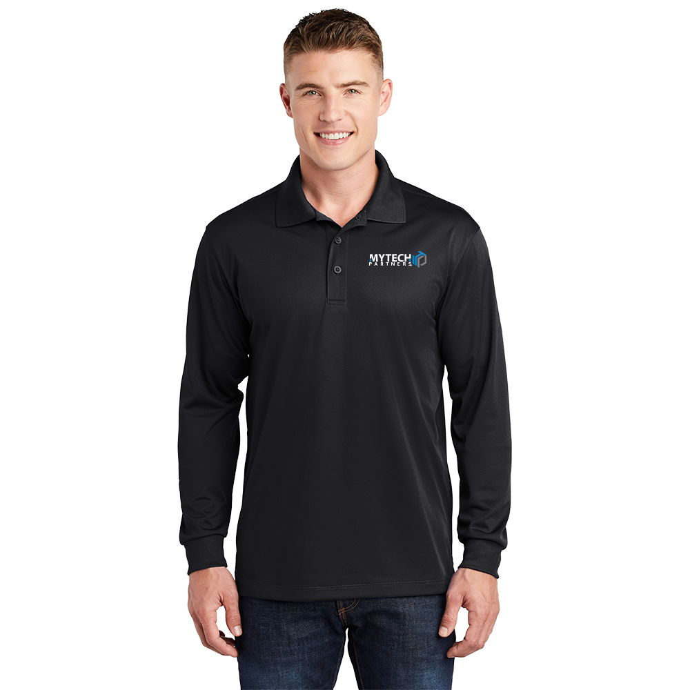 Sport-Tek® Long Sleeve Micropique Sport-Wick® Polo