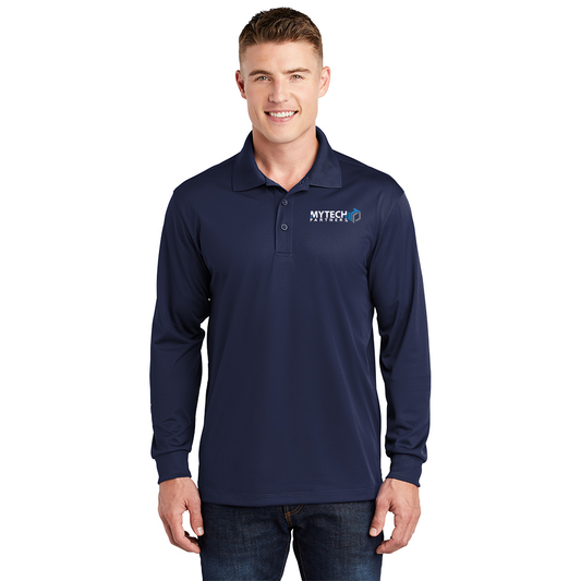 Sport-Tek® Long Sleeve Micropique Sport-Wick® Polo
