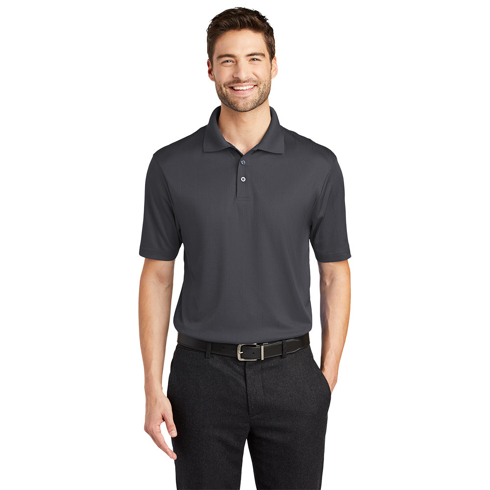 Port Authority Performance Fine Jacquard Polo