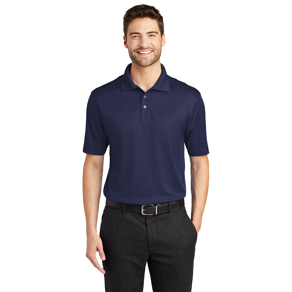 Port Authority Performance Fine Jacquard Polo