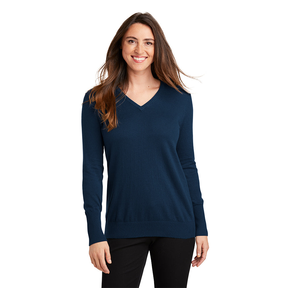 Port Authority Ladies V-Neck Sweater