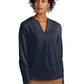 Brooks Brothers® Women’s Open-Neck Satin Blouse