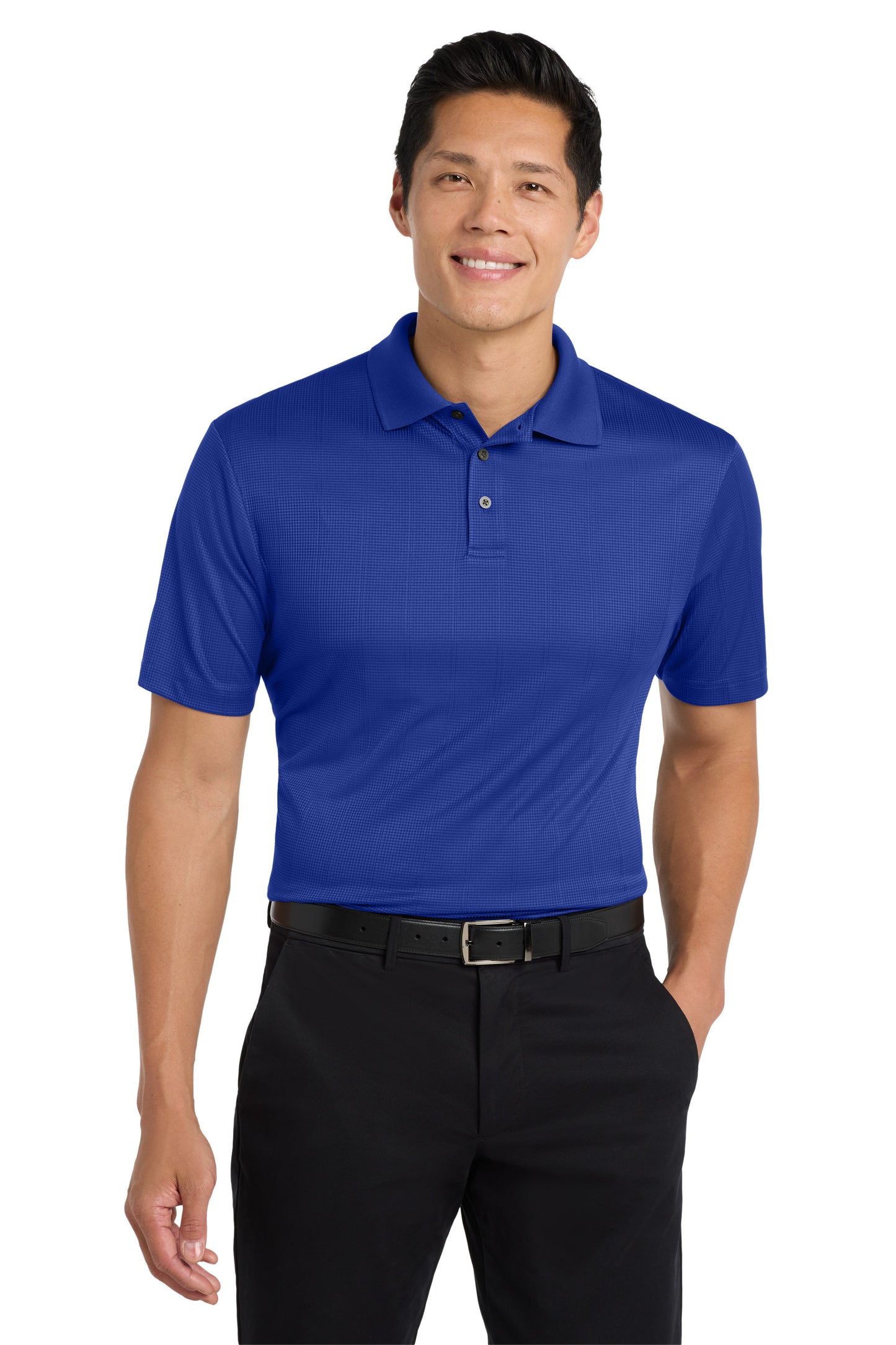 Port Authority Performance Fine Jacquard Polo