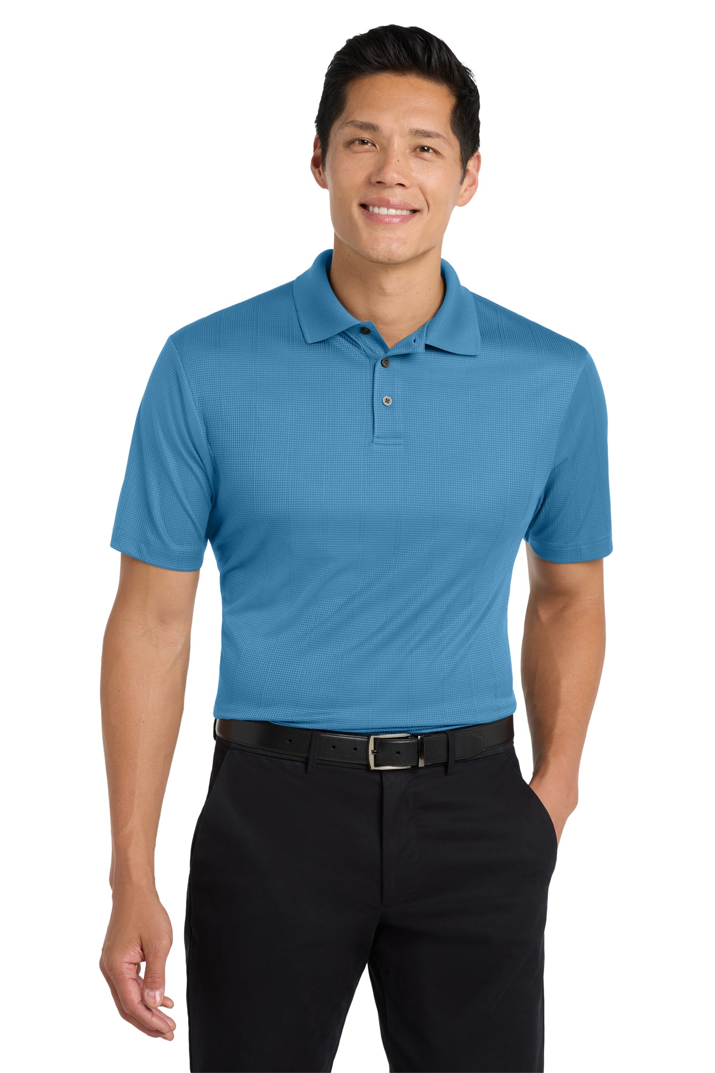 Port Authority Performance Fine Jacquard Polo