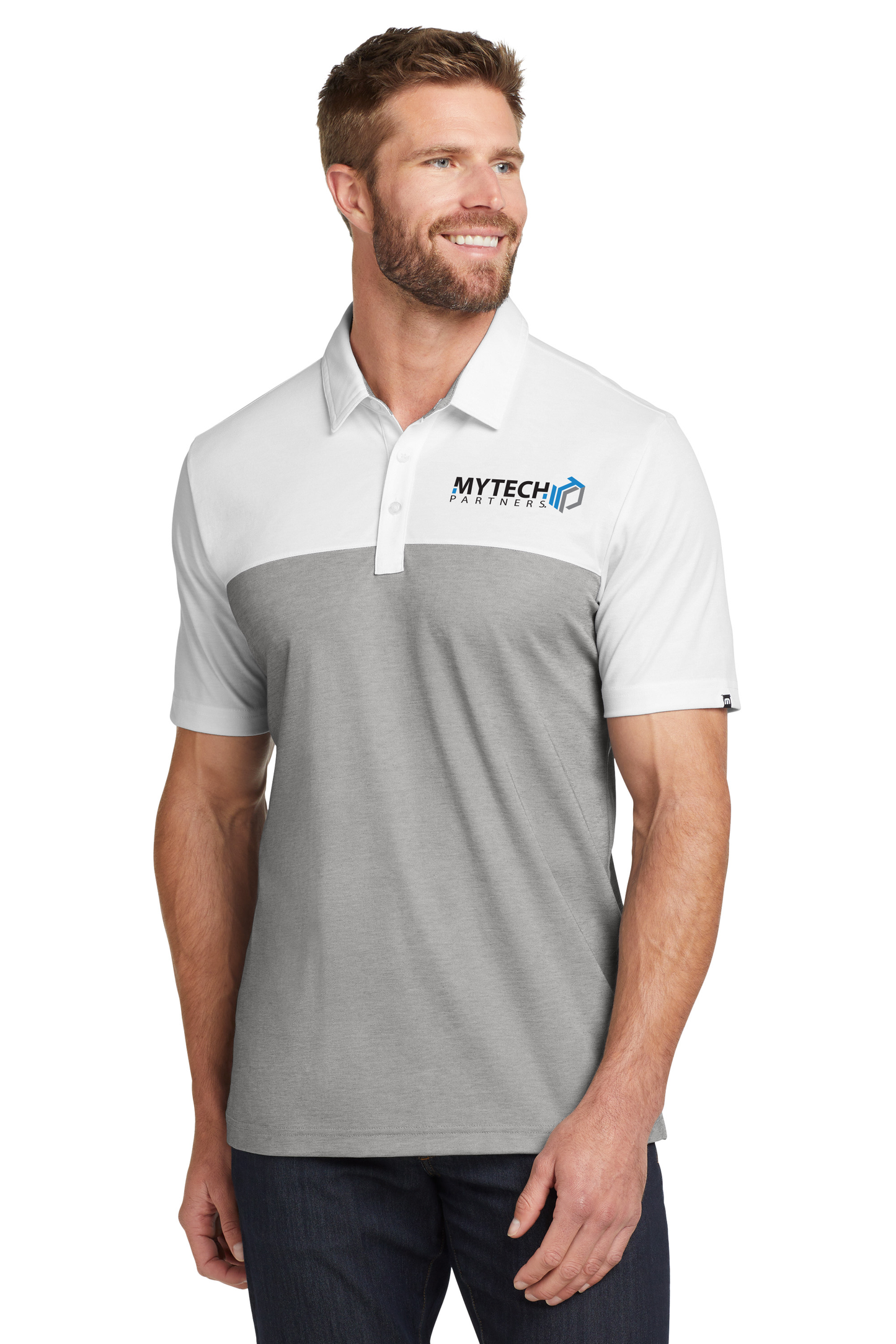TravisMathew Oceanside Blocked Polo