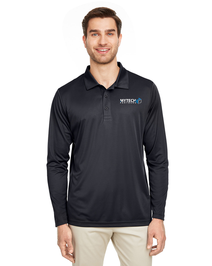 Team 365 Men's Zone Performance Long Sleeve Polo
