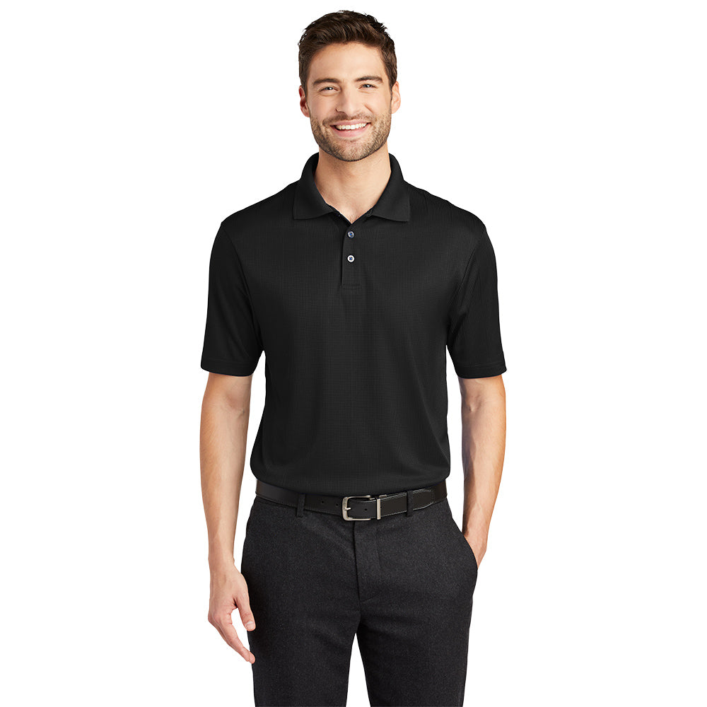 Port Authority Performance Fine Jacquard Polo