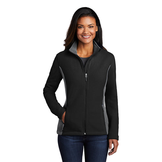 Port Authority Ladies Colorblock Value Fleece Jacket