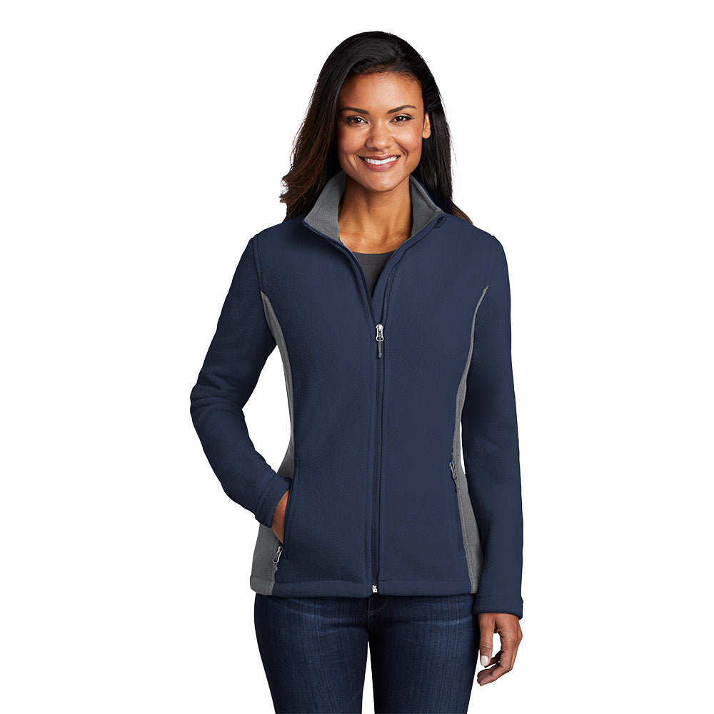 Port Authority Ladies Colorblock Value Fleece Jacket