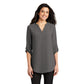 Port Authority Ladies 3/4 Sleeve Tunic Blouse