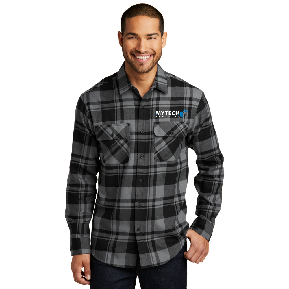 Port Authority Plaid Flannel Shirt - Flannel Friday
